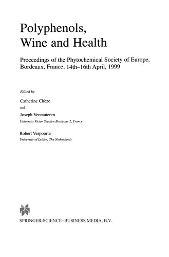 Polyphenols, Wine and Health