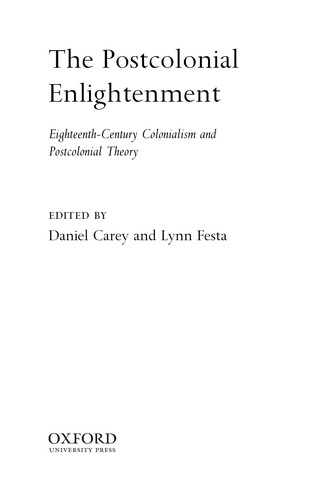 The postcolonial enlightenment