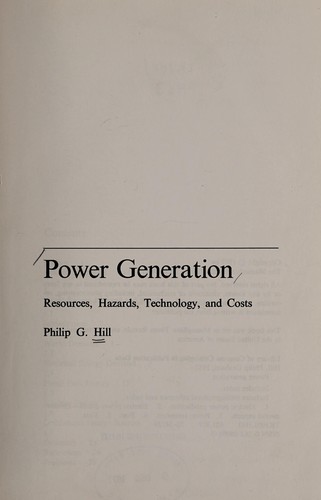 Power generation