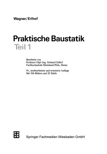 Praktische Baustatik