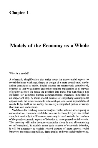 Principles of macroeconometric modeling