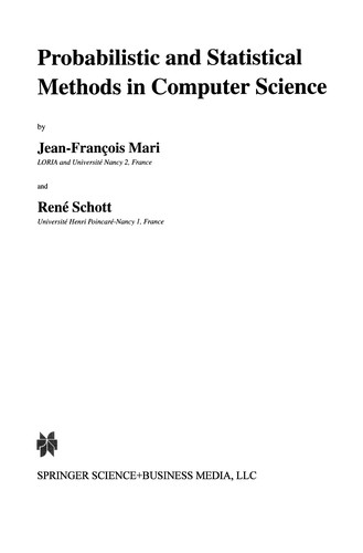 Probabilistic and Statistical Methods in Computer Science