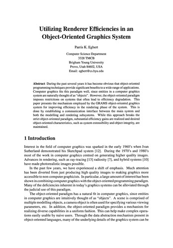 Programming Paradigms in Graphics