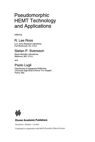 Pseudomorphic HEMT Technology and Applications