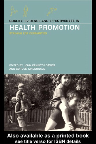Quality, evidence and effectiveness in health promotion