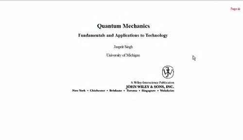 Quantum mechanics