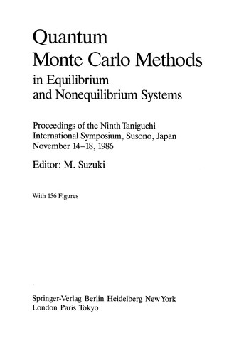 Quantum Monte Carlo Methods in Equilibrium and Nonequilibrium Systems