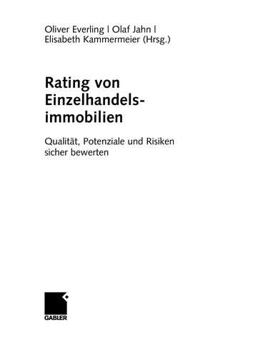 Rating von Einzelhandelsimmobilien