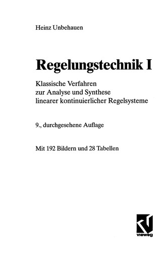 Regelungstechnik I
