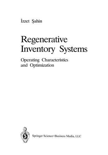 Regenerative Inventory Systems