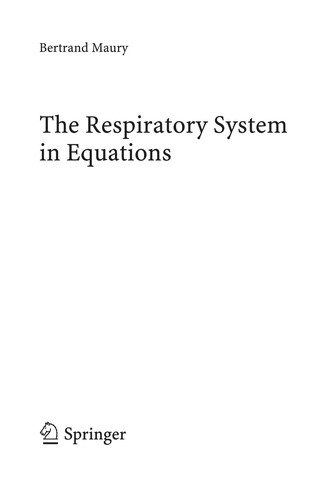 The Respiratory System in Equations