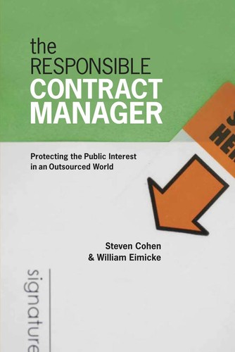 The responsible contract manager
