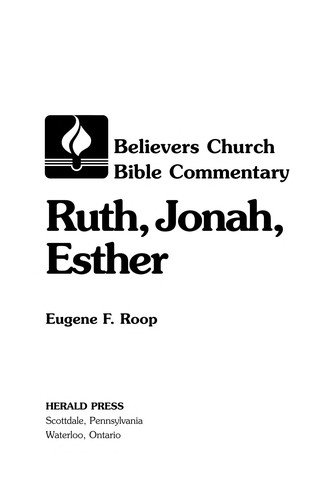 Ruth, Jonah, Esther