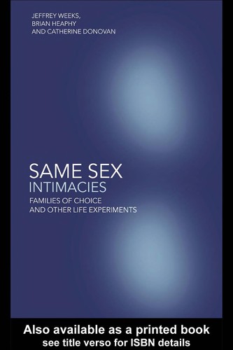 Same sex intimacies