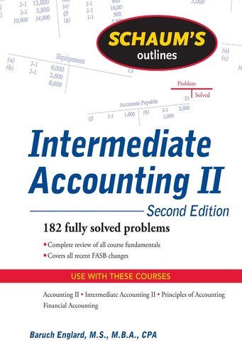 Schaum's outline of intermediate accounting II