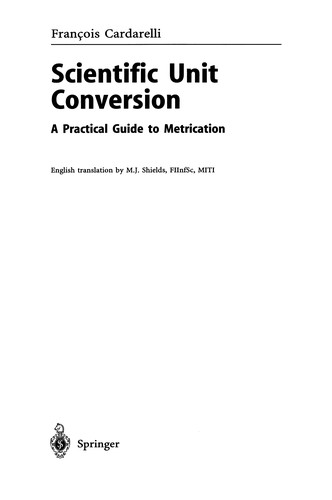 Scientific Unit Conversion