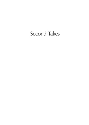 Second takes