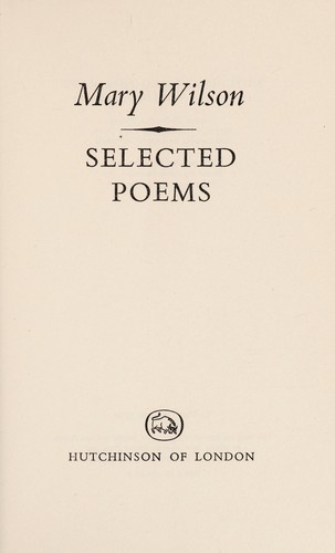 Selected poems