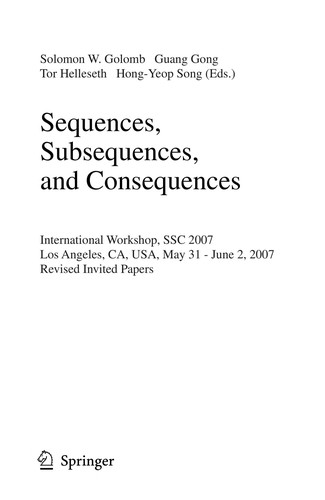 Sequences, Subsequences, and Consequences