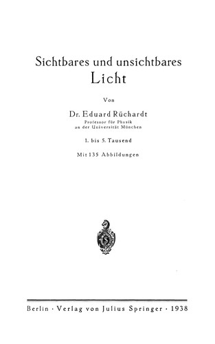 Sichtbares und unsichtbares Licht