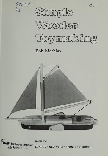 Simple wooden toymaking