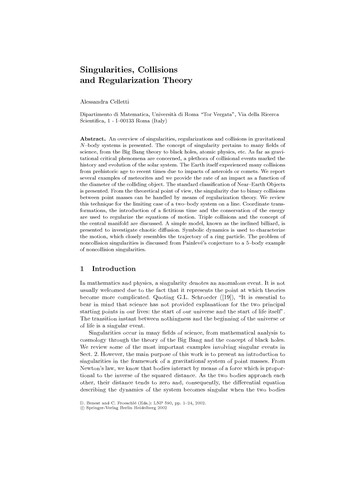 Singularities in gravitational systems