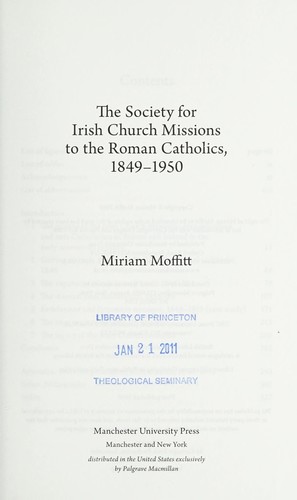 The Society for Irish Church Missions to the Roman Catholics, 1849-1950