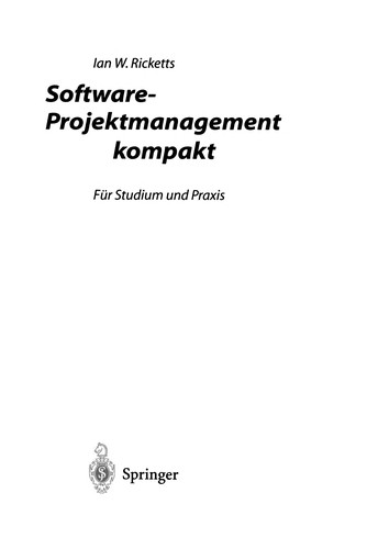 Software-Projektmanagement kompakt