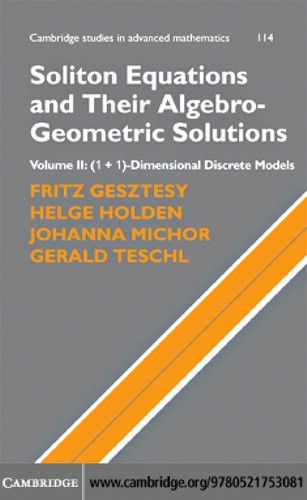 Soliton equations and their algebro-geometric solutions