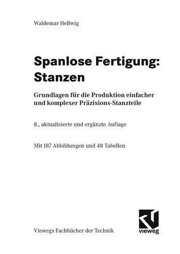 Spanlose Fertigung: Stanzen