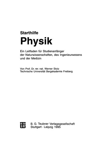 Starthilfe Physik
