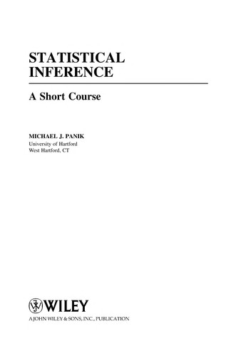 Statistical inference