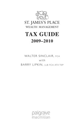St. James's Place tax guide