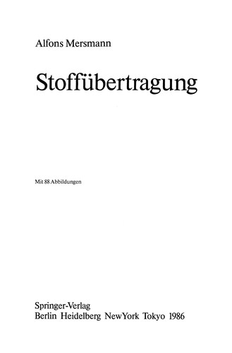 Stoffübertragung