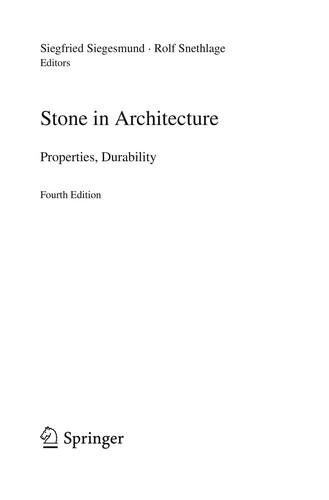 Stone in Architecture