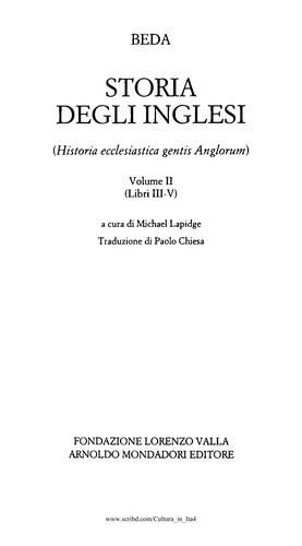 Storia degli Inglesi =