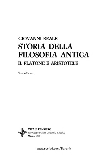 Storia della filosofia antica