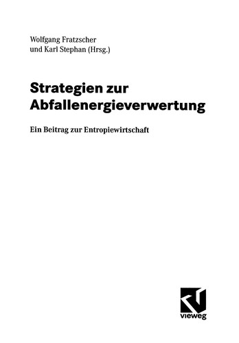 Strategien zur Abfallenergieverwertung