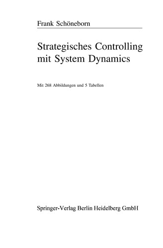 Strategisches Controlling mit System Dynamics