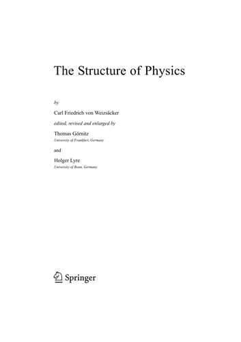 The structure of physics