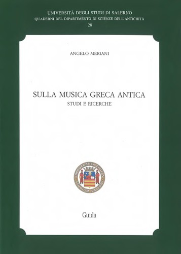 Sulla musica greca antica