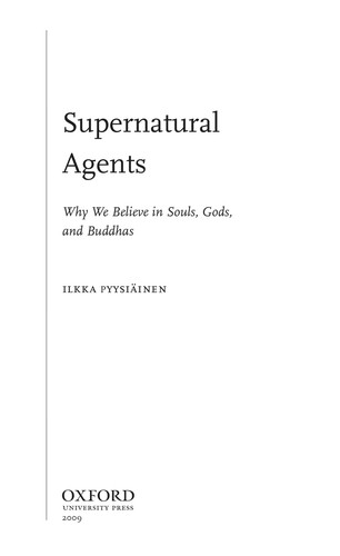 Supernatural agents