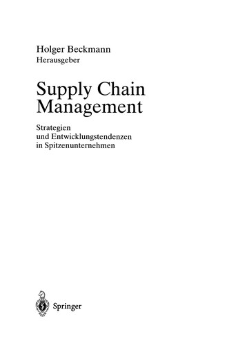 Supply Chain Management