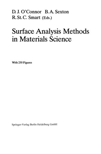 Surface Analysis Methods in Materials Science