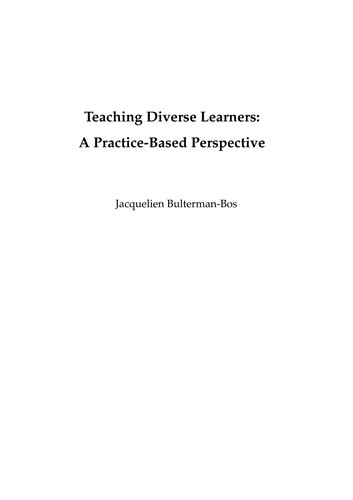 Teaching diverse learners: a practice-based perspective