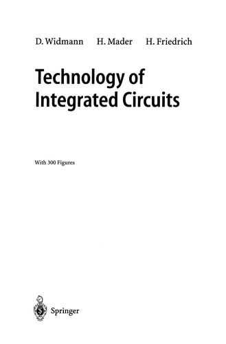 Technology of Integrated Circuits