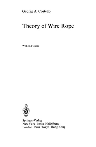 Theory of Wire Rope
