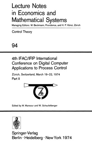 4th IFAC/IFIP International Conference on Digital Computer Applications to Process Control