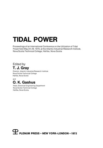 Tidal Power