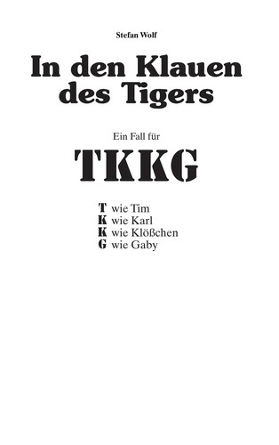 Ein Fall für TKKG / JBS